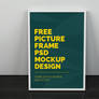 Freebie - Artwork Frame PSD Mockup
