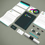Freebie - Branding,Stationery PSD Mockup