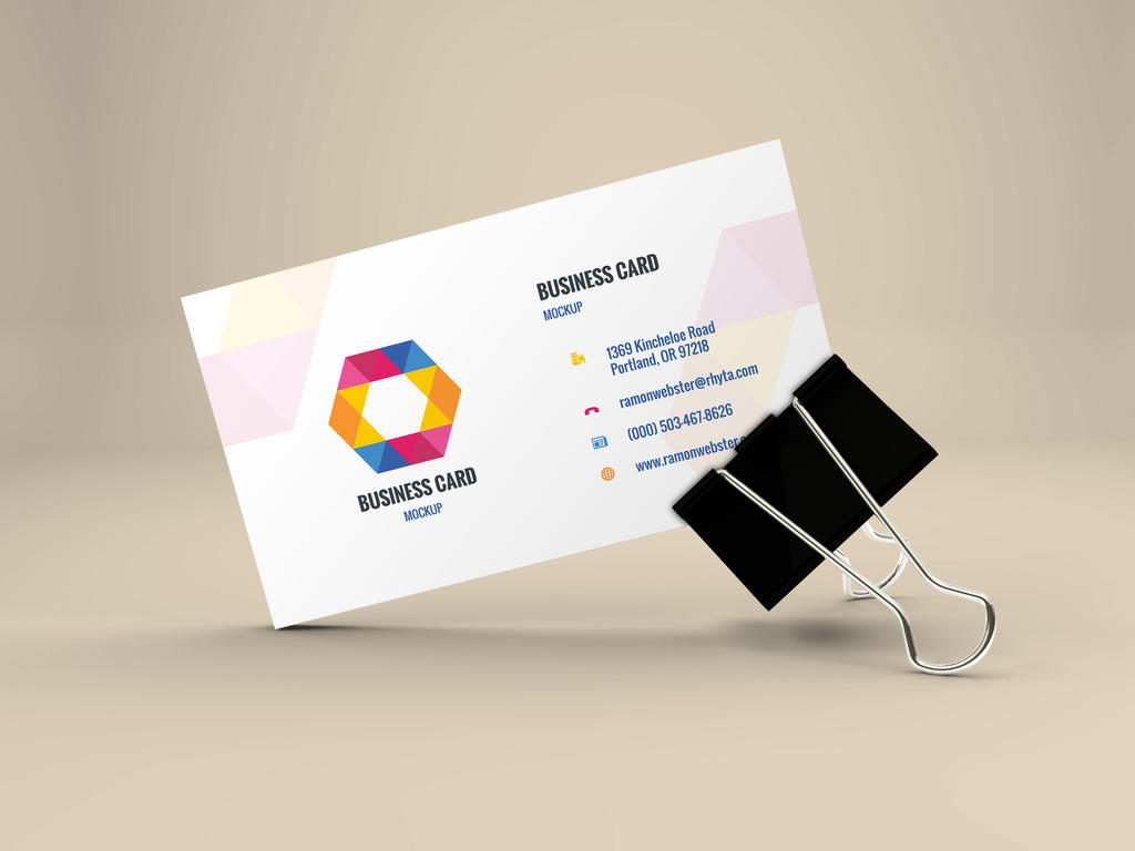 Freebie Business Card Mockup In Binder Clip By GraphBerry On DeviantArt freebie-business-card-mockup-in-binder-clip-by-graphberry-on-deviantart