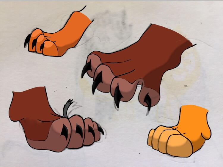 Paws Sketch by MaryK12art on DeviantArt