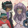 Ash's Kalos Team(Human Ver.)