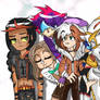 Ash's Alola Team(Human Ver.)