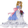 Wedding Dress Colored