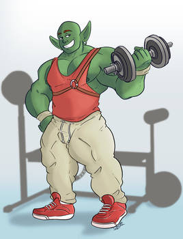 Buff goblin