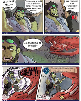 Comission comic (The bard) page 1