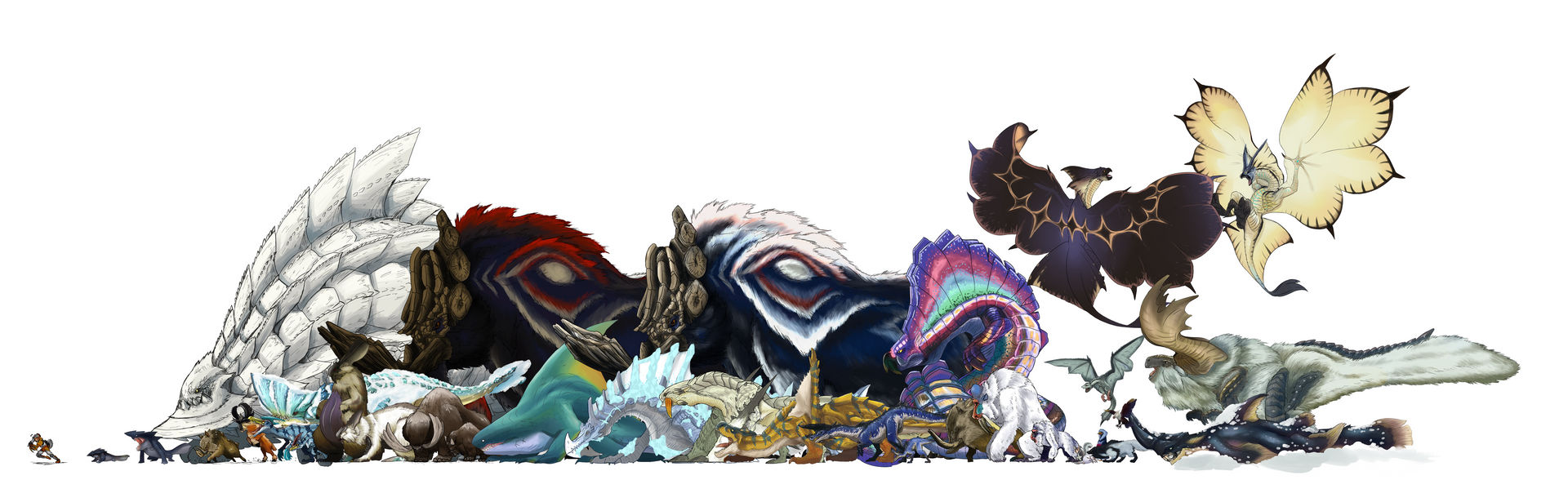 Cold Monster size comparison collection by Box0fRandomness on DeviantArt