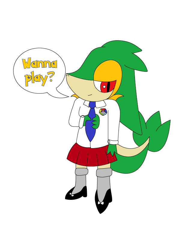 Schoolgirl Snivy for Toamac