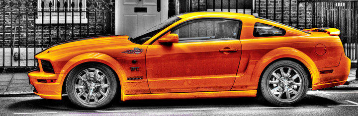 HDR Mustang