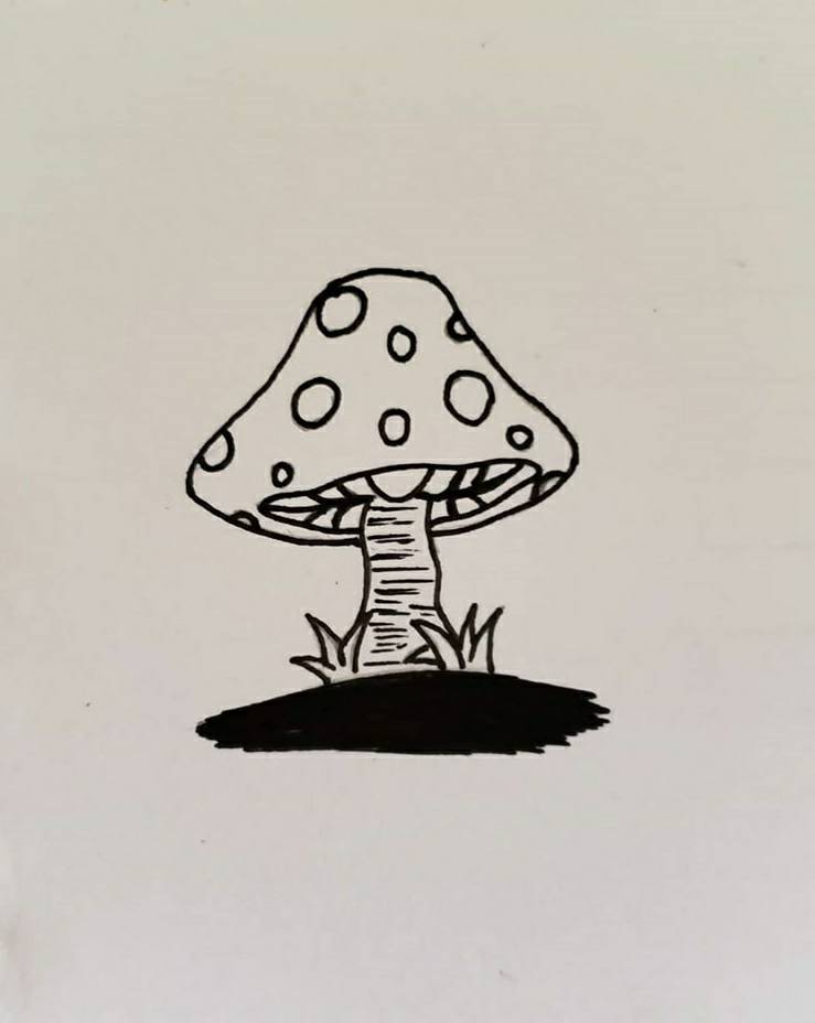 Inktober 2020 Mushroom