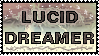 Lucid dreamer stamp