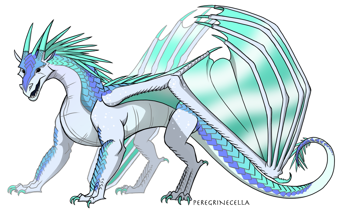 Ice Wing Ragnarok IceWing for sanslover1223 by FrigidBanshee on DeviantArt
