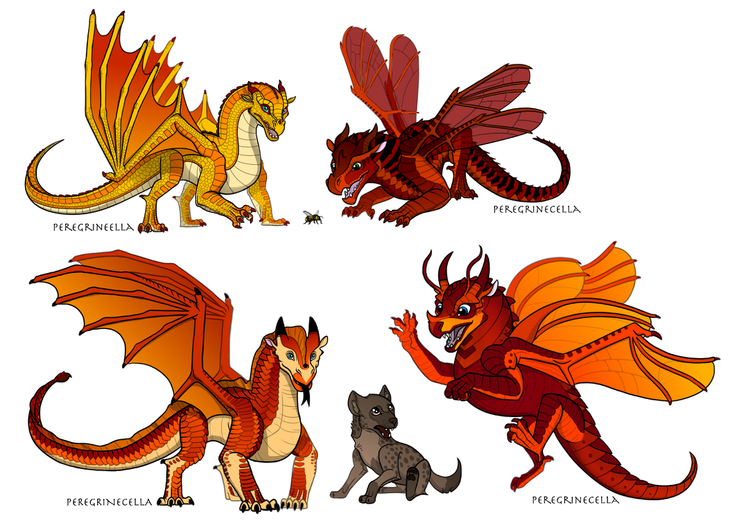 WoF Dragon Hatchling Adopt Set (CLOSED) by SynthwaveJinx on DeviantArt
