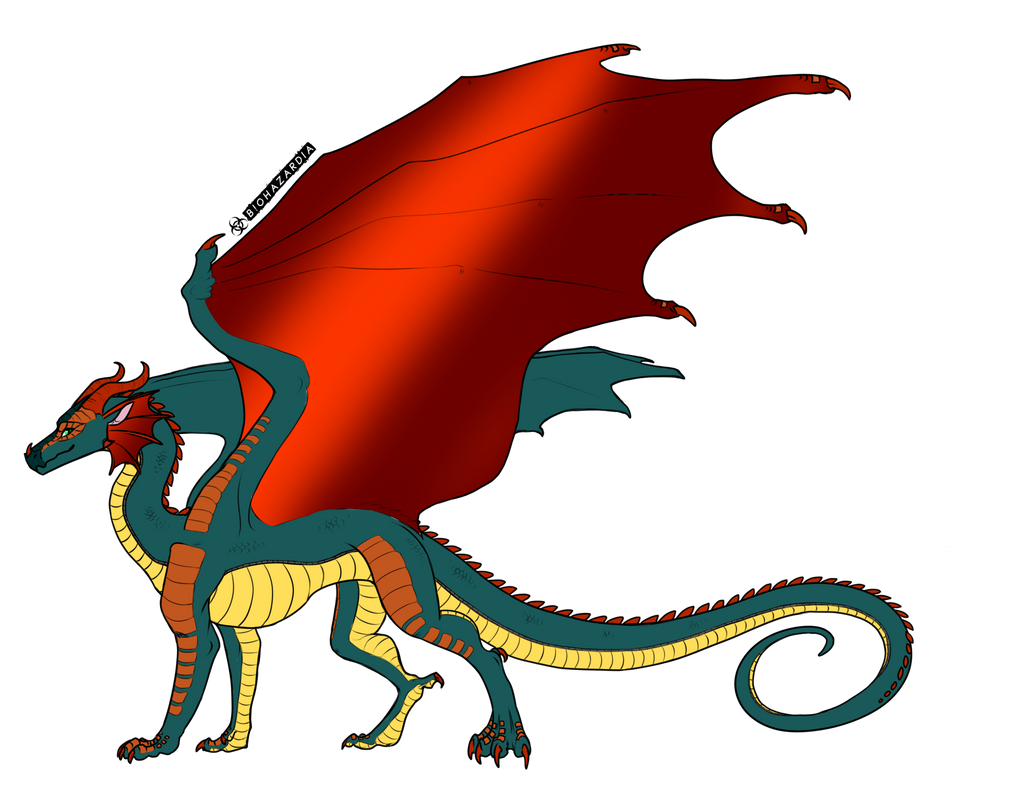 Red Rainwing RainWing for CLCDesigns by FrigidBanshee on DeviantArt
