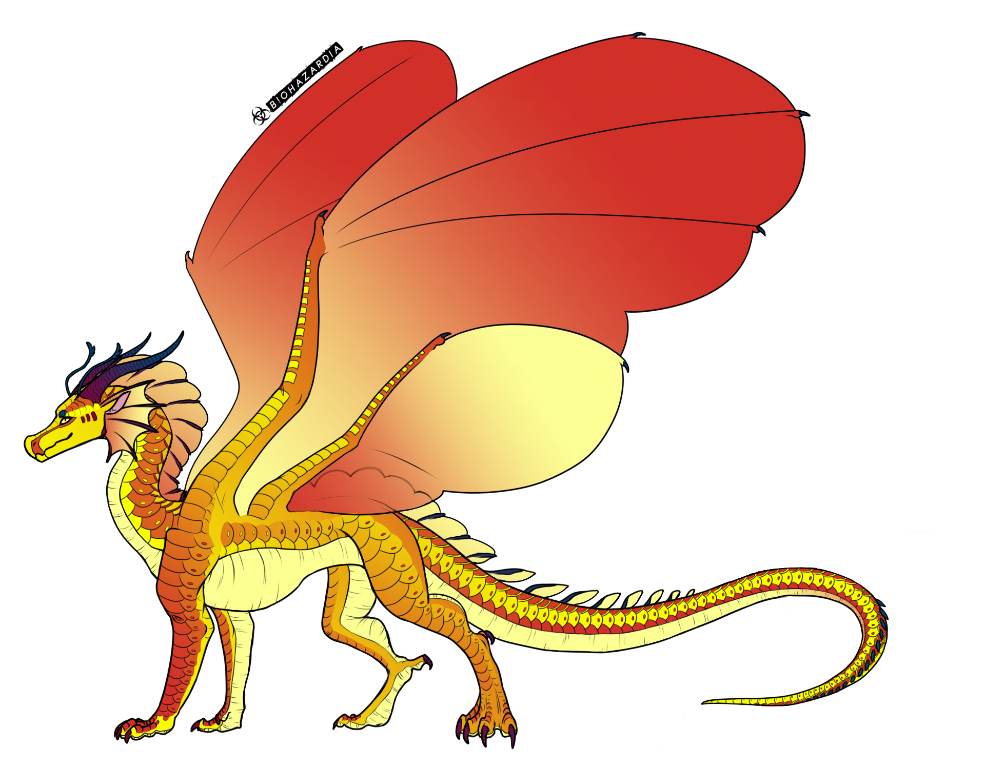Rainwing Ruff Silk/Leaf/RainWing Hybrid for Braisewolf by FrigidBanshee on DeviantArt