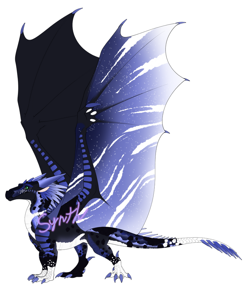Night/IceWing Hybrid Adopt (CLOSED) by SynthwaveJinx on DeviantArt