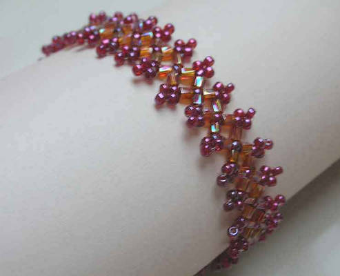 Pink Stretch Diamond Bracelet