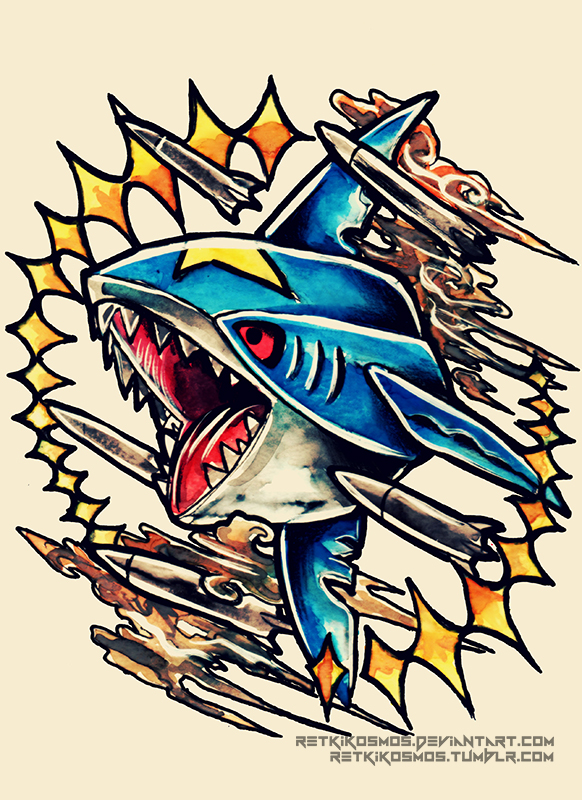 Sharpedo by RetkiKosmos