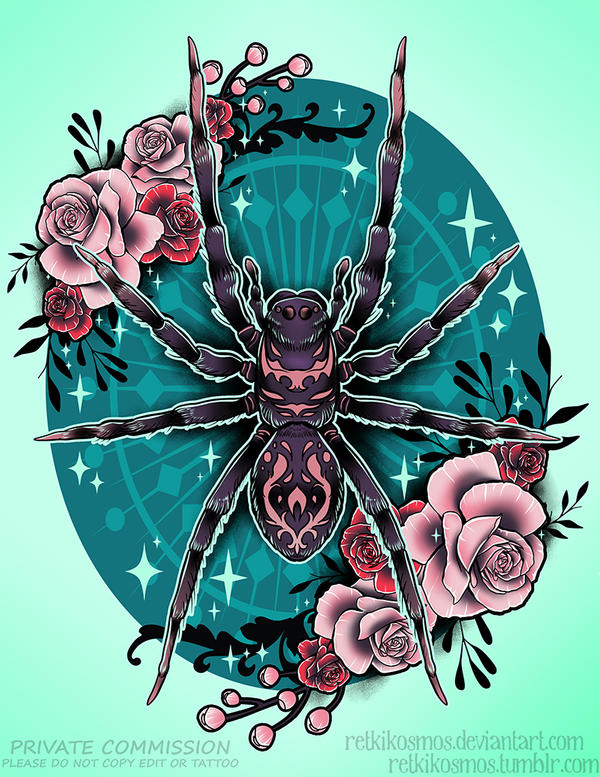 Spider Insect Deviantart Spider Commission by PeregrineJazmin on DeviantArt