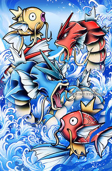 Magicarp Variations Explore the Best Magikarp Art | DeviantArt