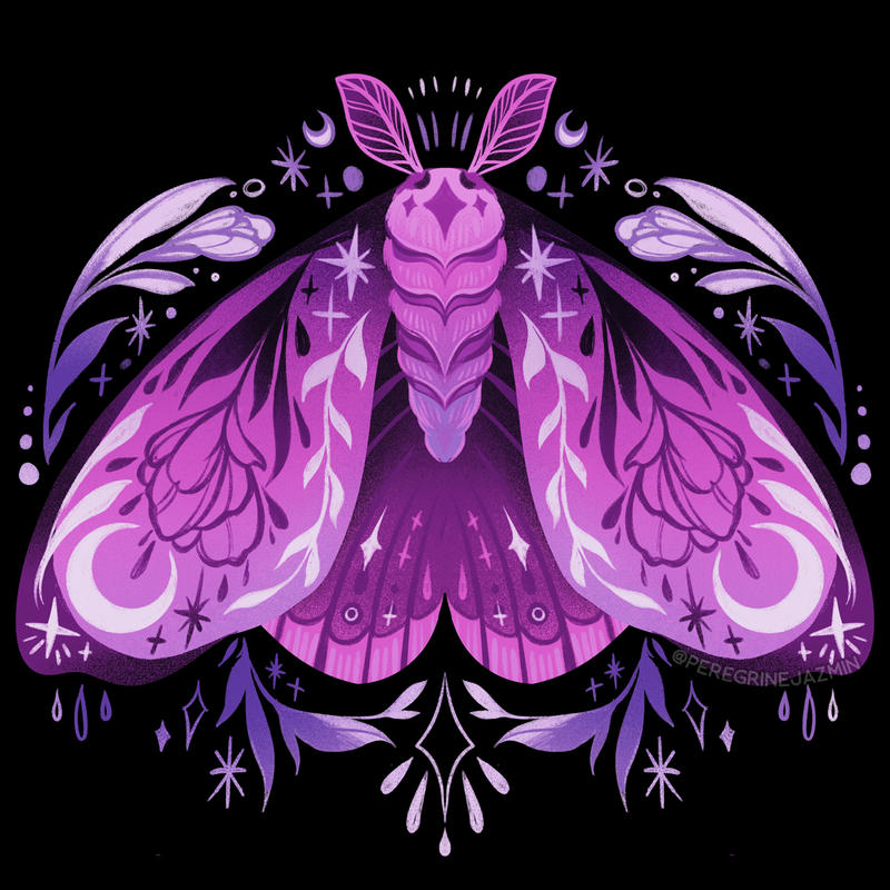Moth Pattern Pfp Purple Moth by PeregrineJazmin on DeviantArt