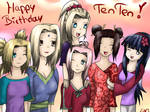 .:Contes Entry:. Happy Birthday TenTen! by Linkgirl1XLuna