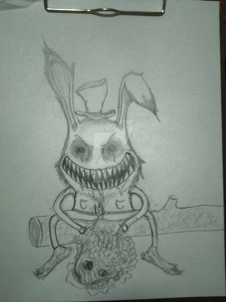 Demonic Bunny by avalondemonslayer on DeviantArt