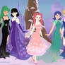 Outer Sailor Senshi Princesses!!