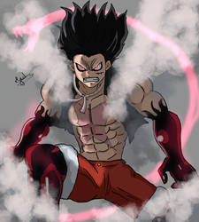 Fanart - Luffy Snakman