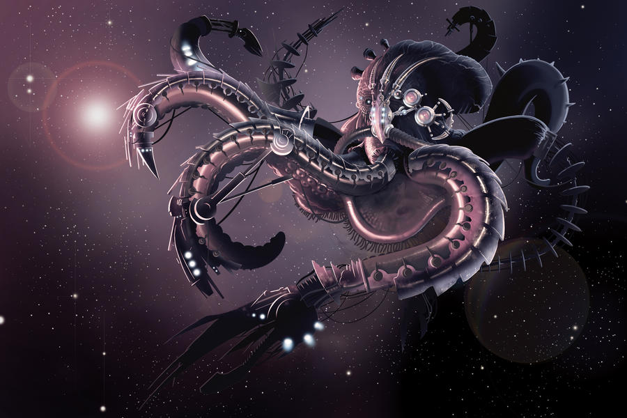Becoming An Evolving Space Monster Manga space monster by benttibisson on DeviantArt