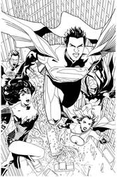 Superman and team