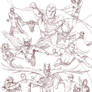 Justice League Classics Pencils