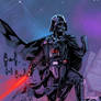 Star Wars Darth Vader trying to look tough