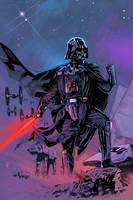 Star Wars Darth Vader trying to look tough