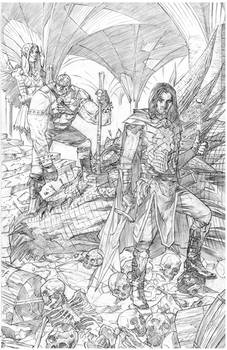 Bentti Bisson Journey to Adventure Cover pencils