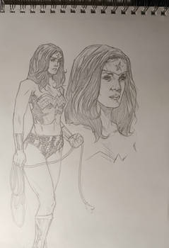 Wonder Woman for the sketchbook