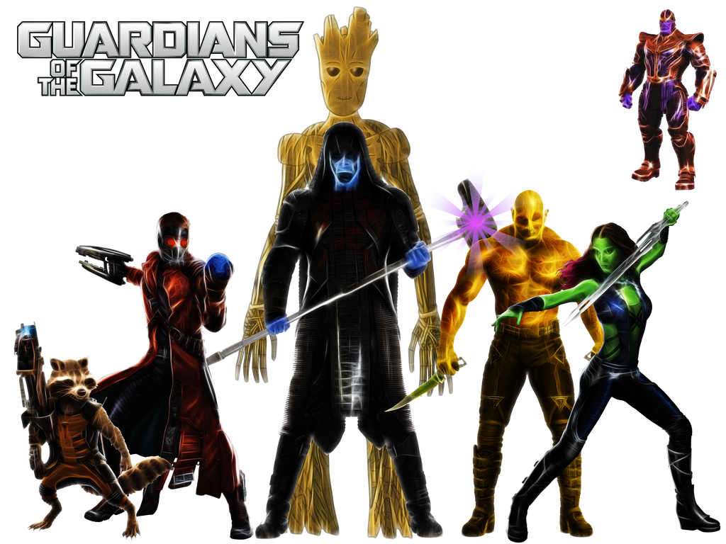 Gotg Drawing GotG Poster 1 by mahesh69a on DeviantArt