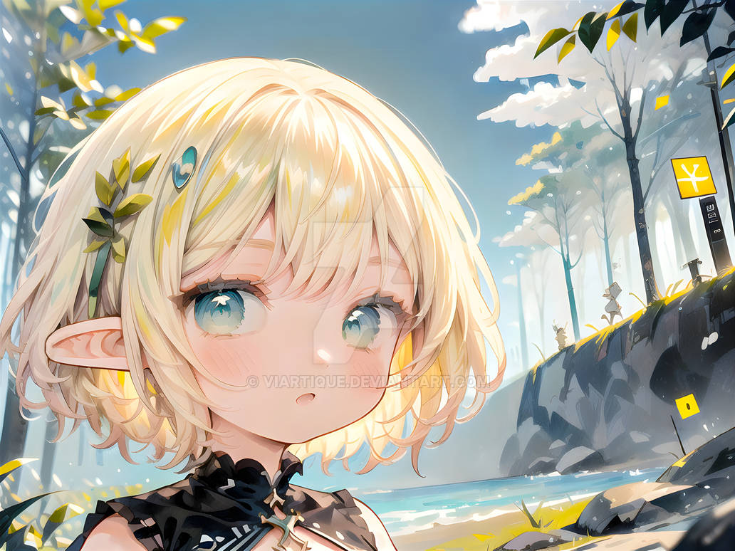 Elixir Elf Chibi elf by Viartique on DeviantArt