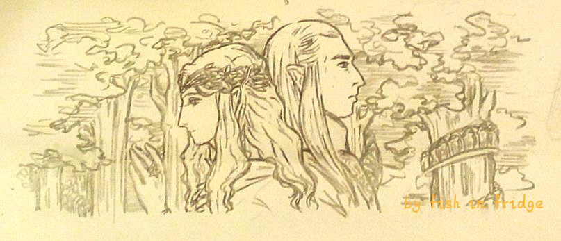 The Lord and Lady of Lothlorien