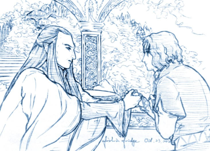 Elrond's Request by fish-in-fridge