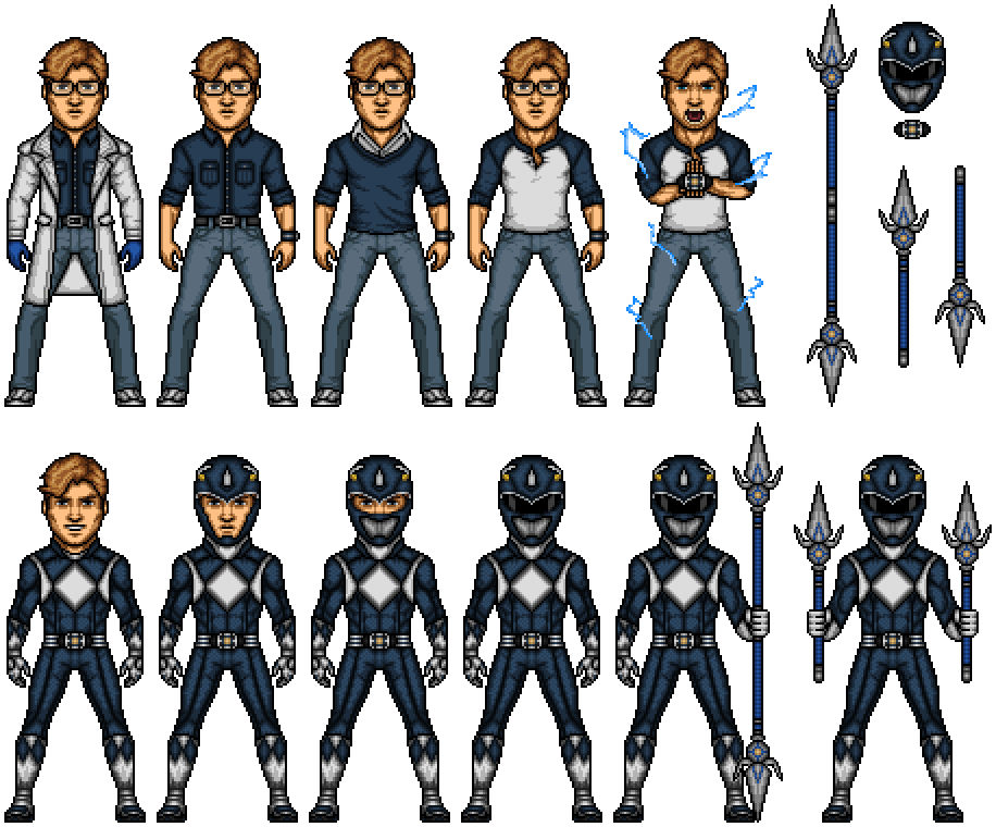 Blue Ranger Traceable MMPR - Blue Ranger by Ct-1005 on DeviantArt