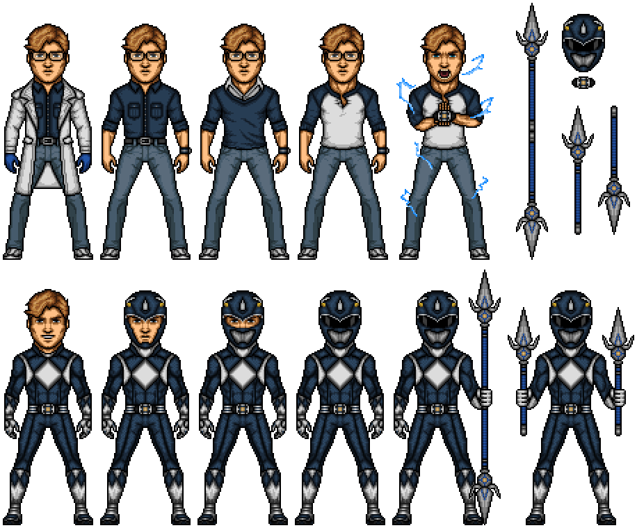 Mmpr Custom Ranger MMPR - Blue Ranger by Ct-1005 on DeviantArt