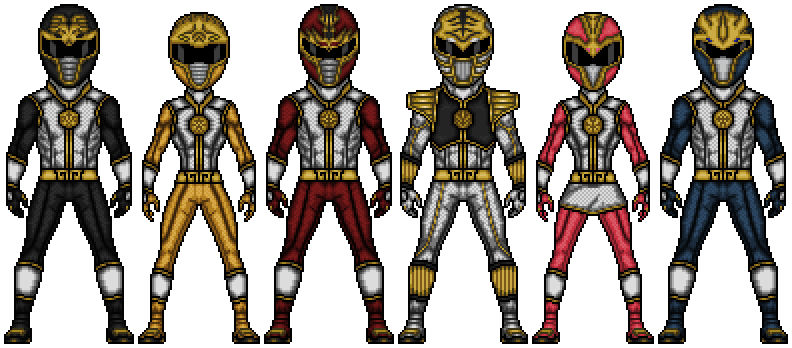 The Thunder Squadron Power Ranger by Ct-1005 on DeviantArt