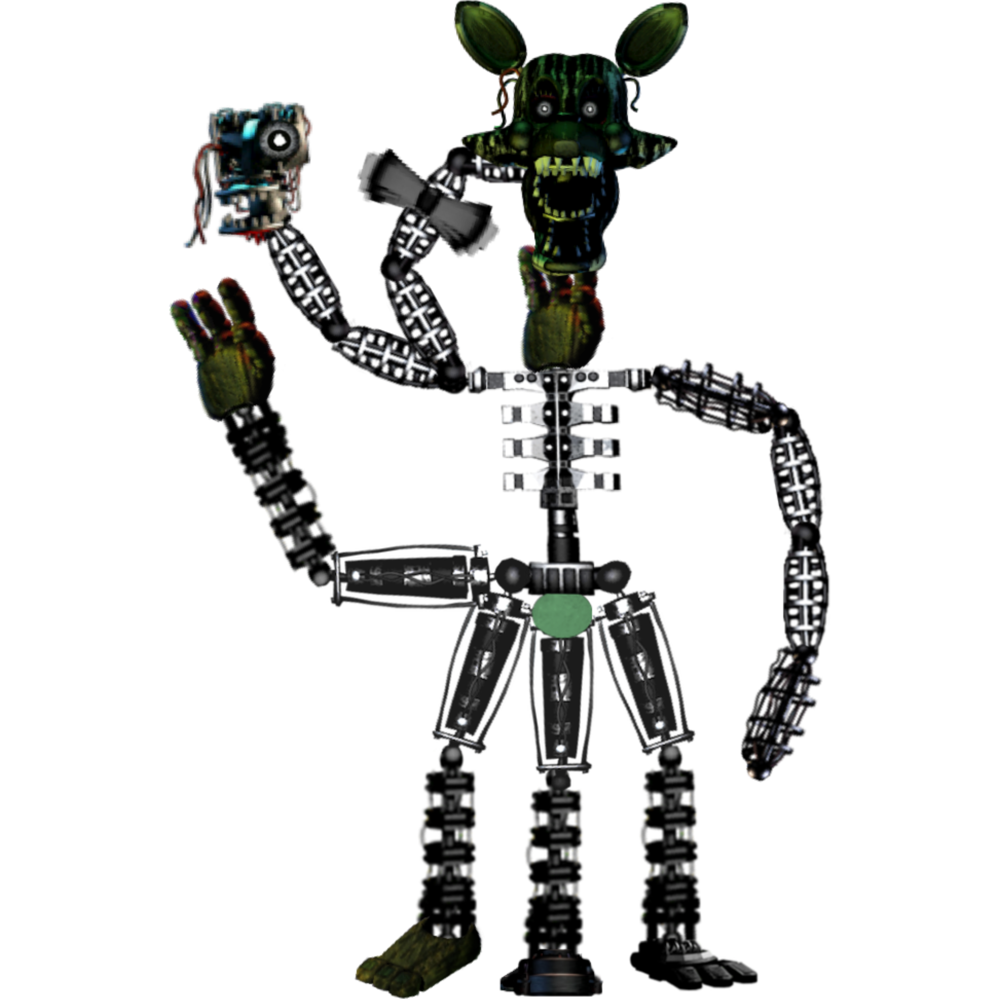 Withered Foxy full body v.2 by FNAFfan28 on DeviantArt