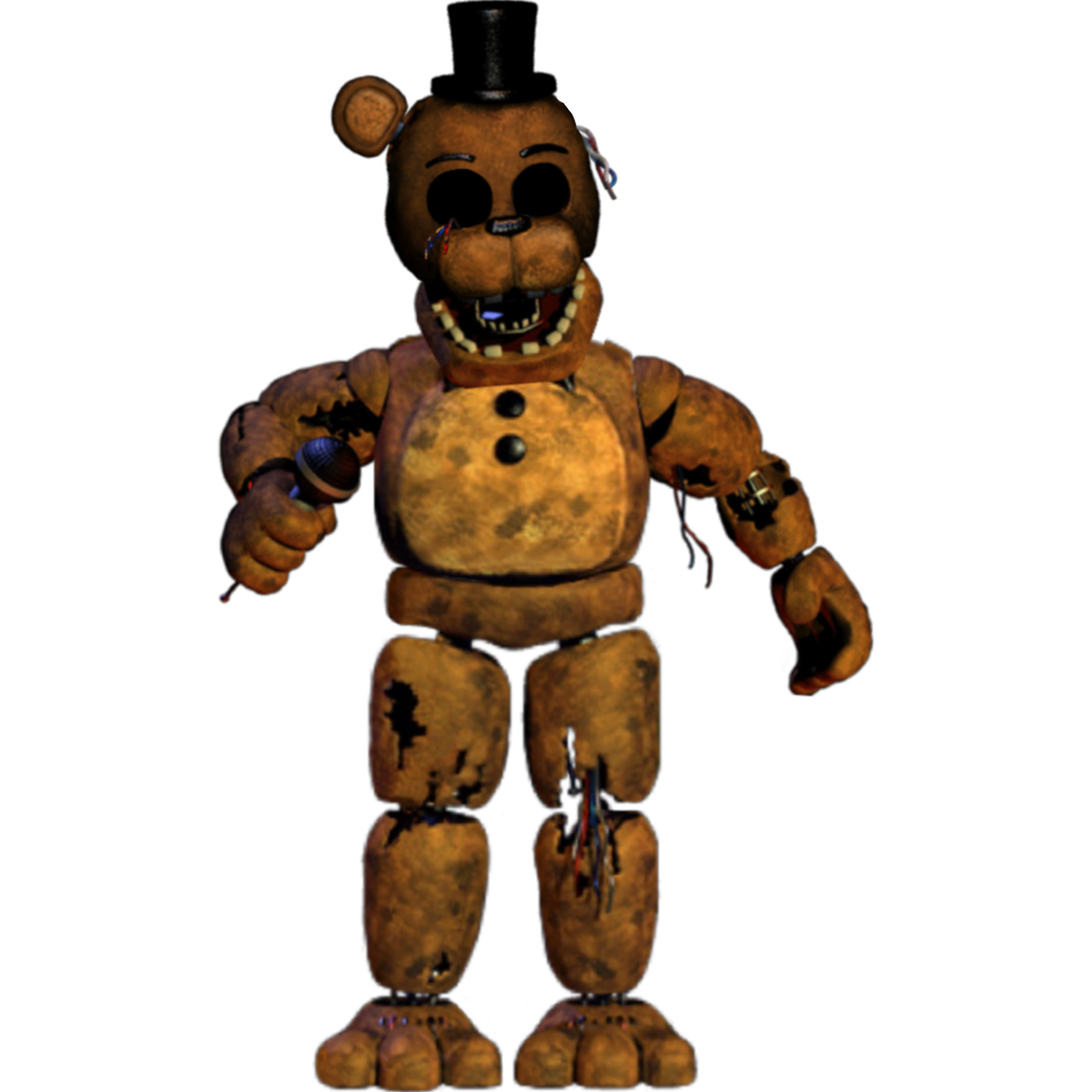 Withered Foxy full body v.2 by FNAFfan28 on DeviantArt