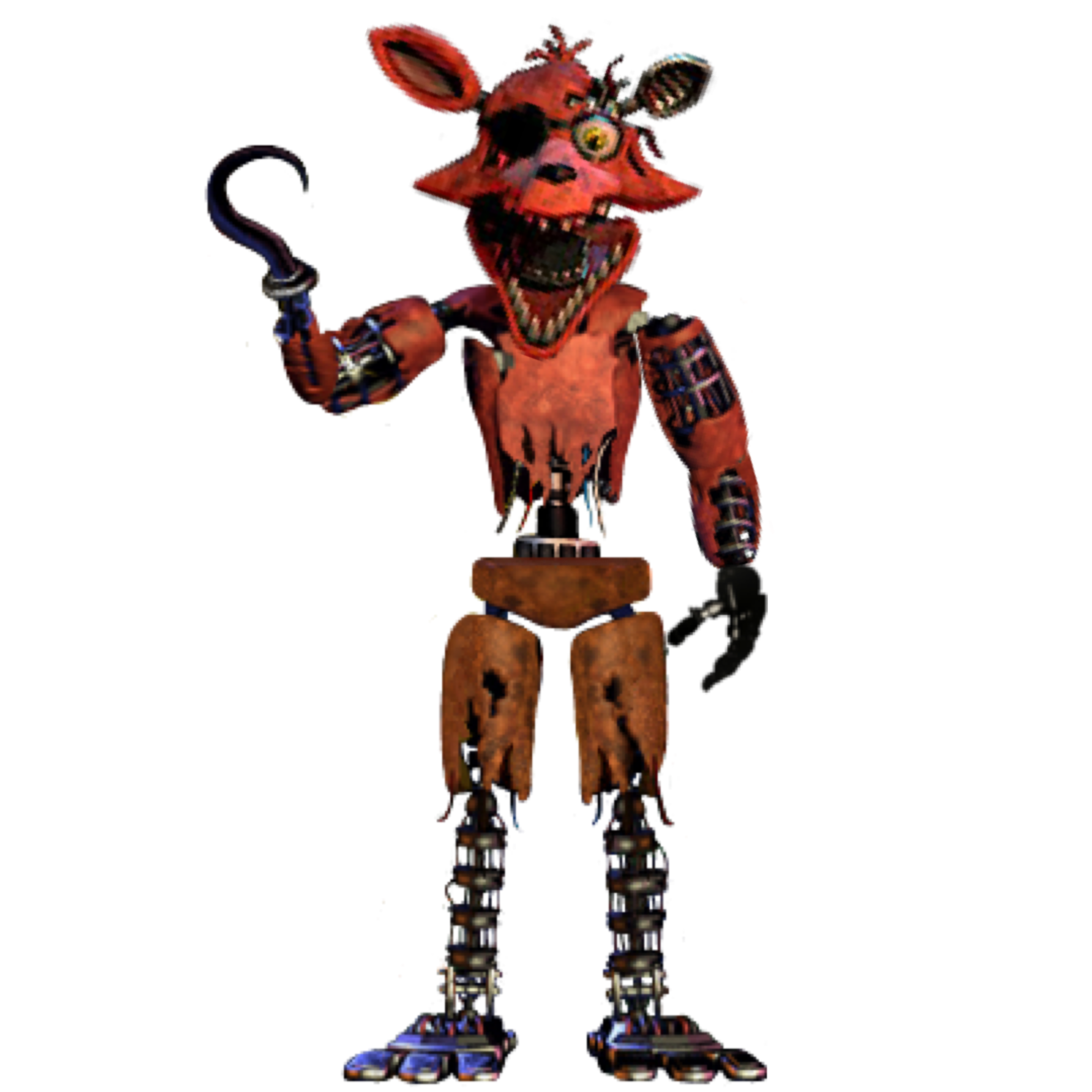 Withered Foxy from FNaF 2