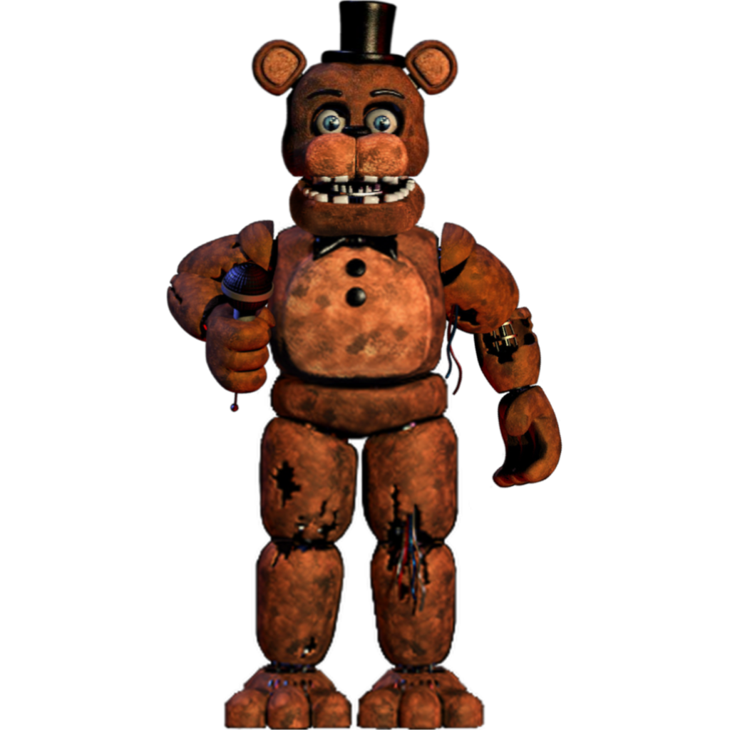 FNAF 2 Withered Freddy full body by Enderziom2004 on DeviantArt