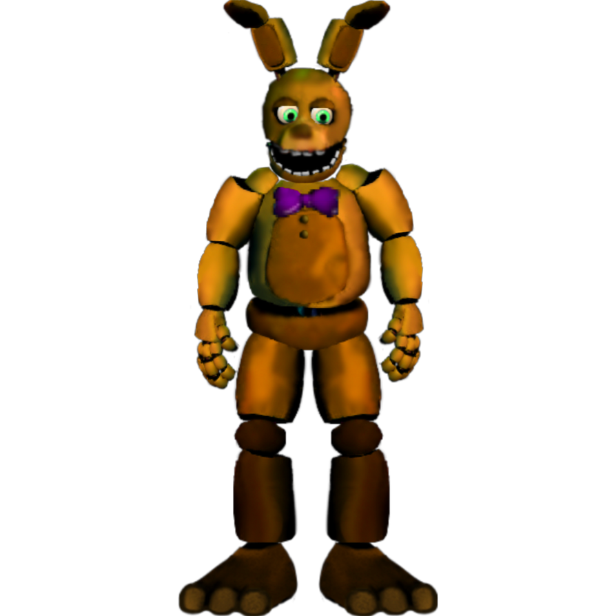 Spring Bonnie full body v.6 by FNAFfan28 on DeviantArt