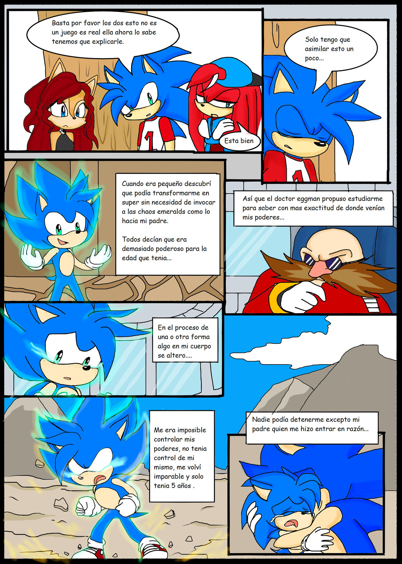 Sonamy Family Page 1 by LikePatyK2000 on DeviantArt