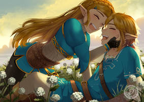 Zelda and Link