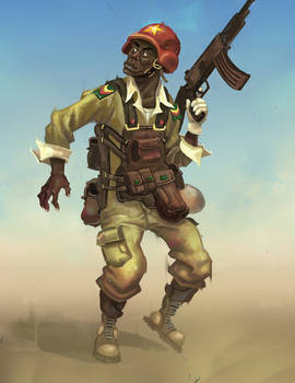 African Soldier